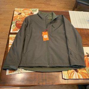 NWT Kirkland Olive Grey Tweed Jacket